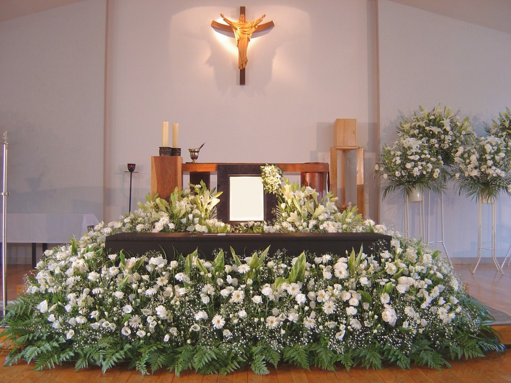 キリスト教葬儀の献花の仕方。分かりやすい７つの手順